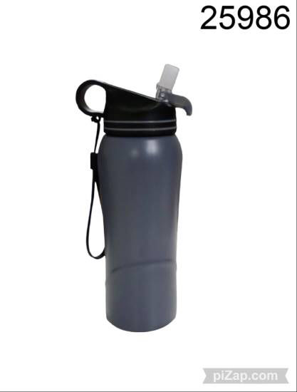 Imagen de BOTELLA TERMICA CON PICO SILICONA Y CORREA 500ML 3.26